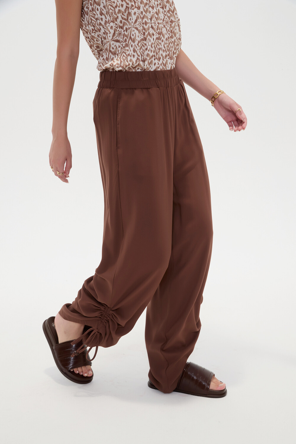 Pantalon Jilow Marron