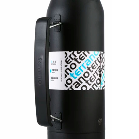 Termo Terrano Premium 1LT con Manija NEGRO