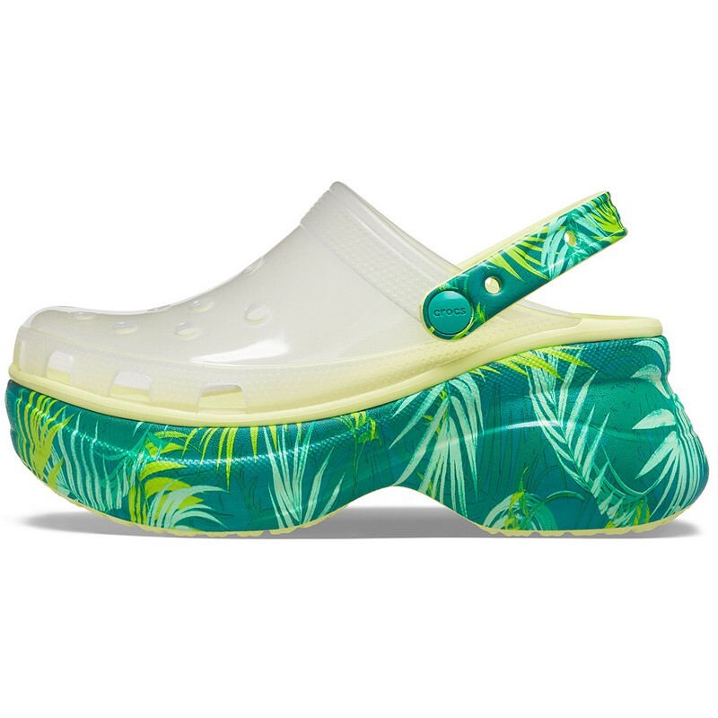 Crocs Bae Platform Translucent Tropical Multicolor