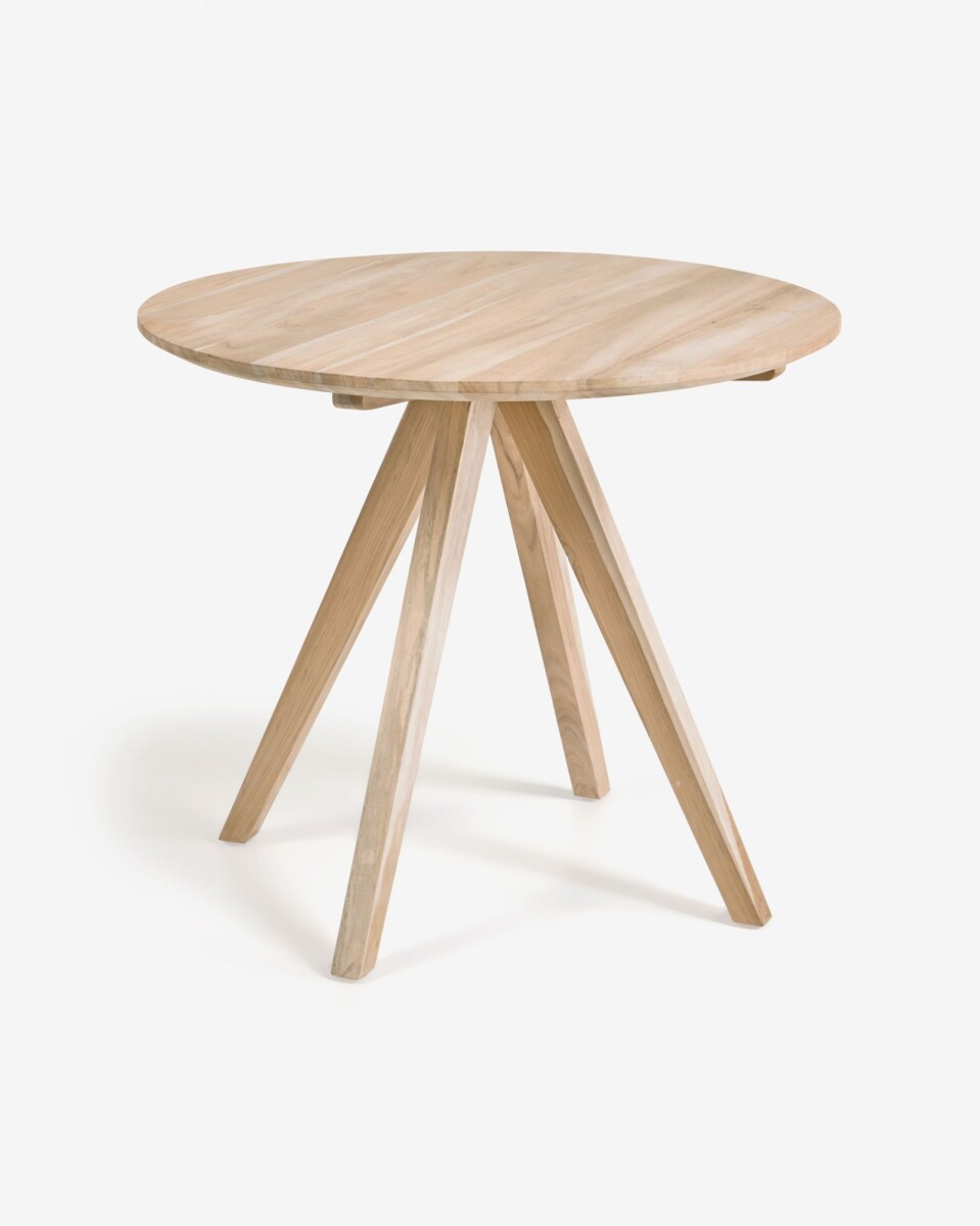 Mesa redonda Maial madera maciza teca Ø 90 cm 