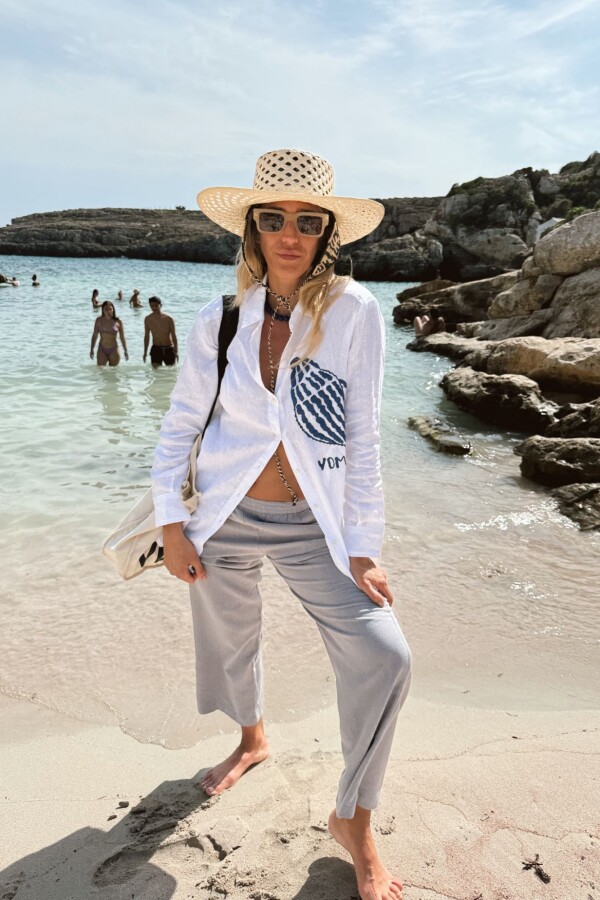 Camisa Bordada Sea Blanca