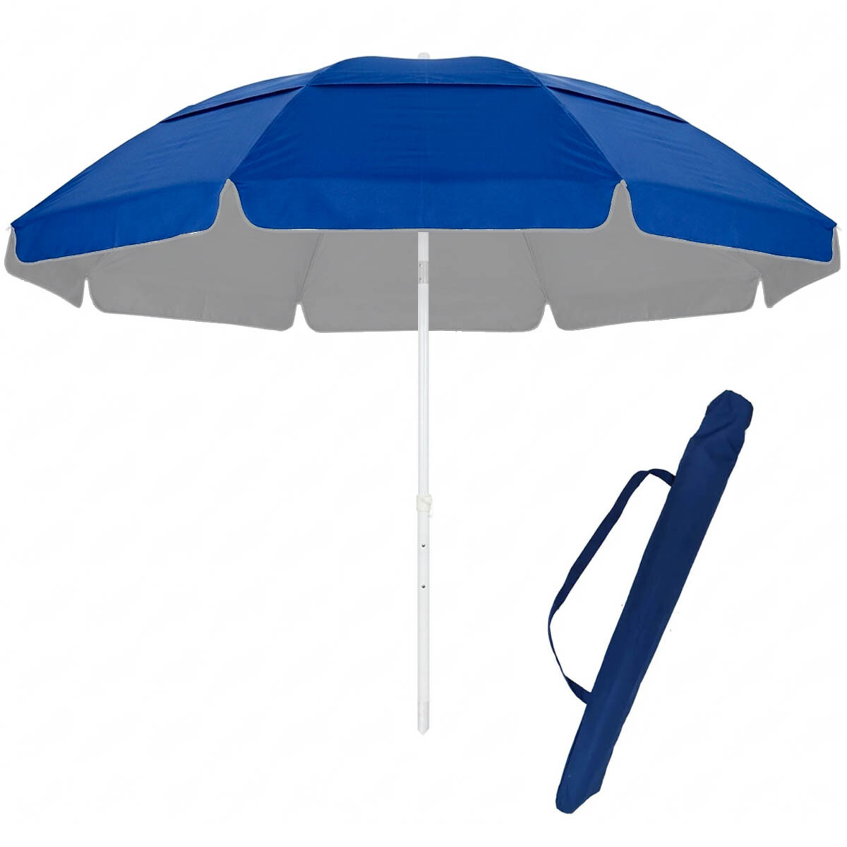 Sombrilla Playa 2.1m Corta Viento Filtro UV Calidad 