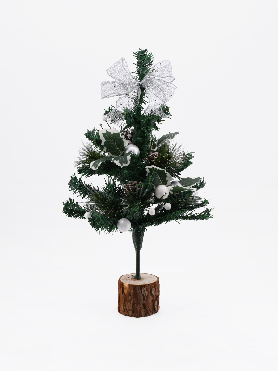 ARBOL DECORATIVO C/ACCESORIOS - VERDE 