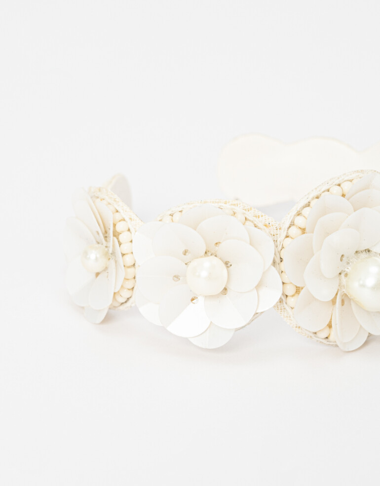 Brazaletes Bride To Be Brazalete Formato Pulsera - Blanco Crema