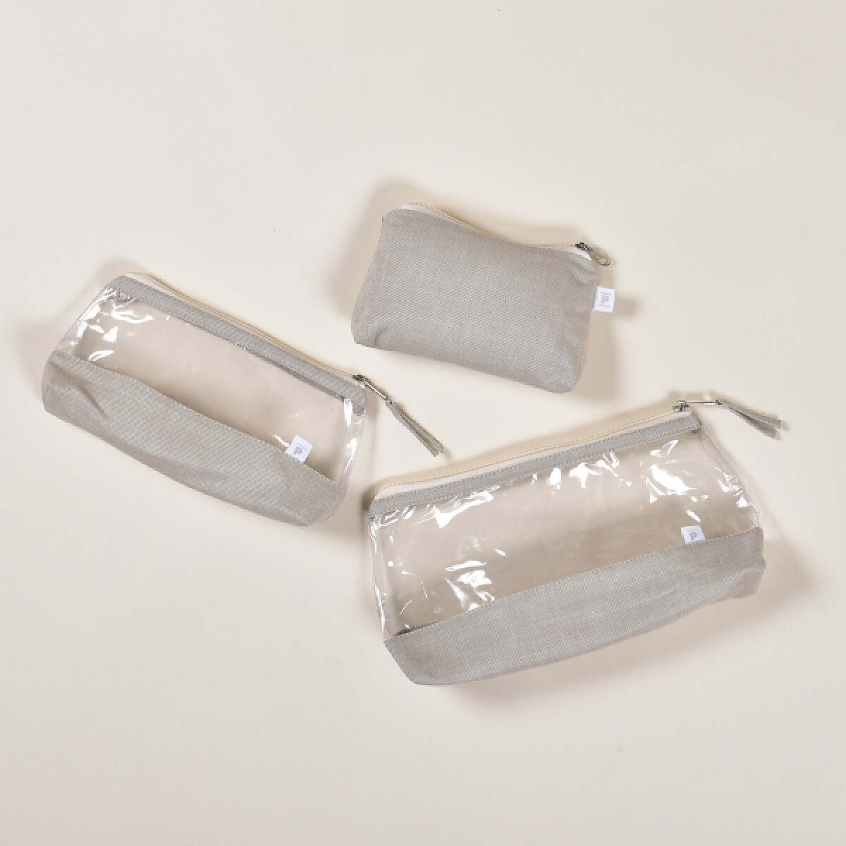 Set de Cartucheras - Beige 