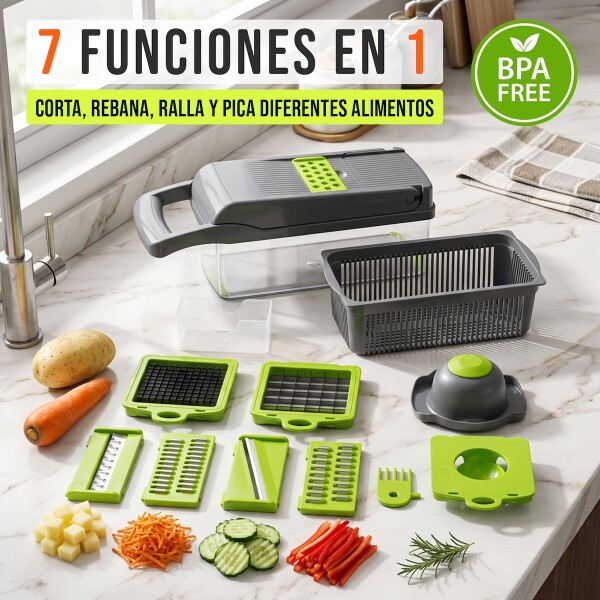 Mandolina Rallador Cortador Multiuso Papas Verduras Frutas Cocina Picador Rebanador Imback Mandolina Rallador Cortador Multiuso Papas Verduras Frutas Cocina Picador Rebanador Imback
