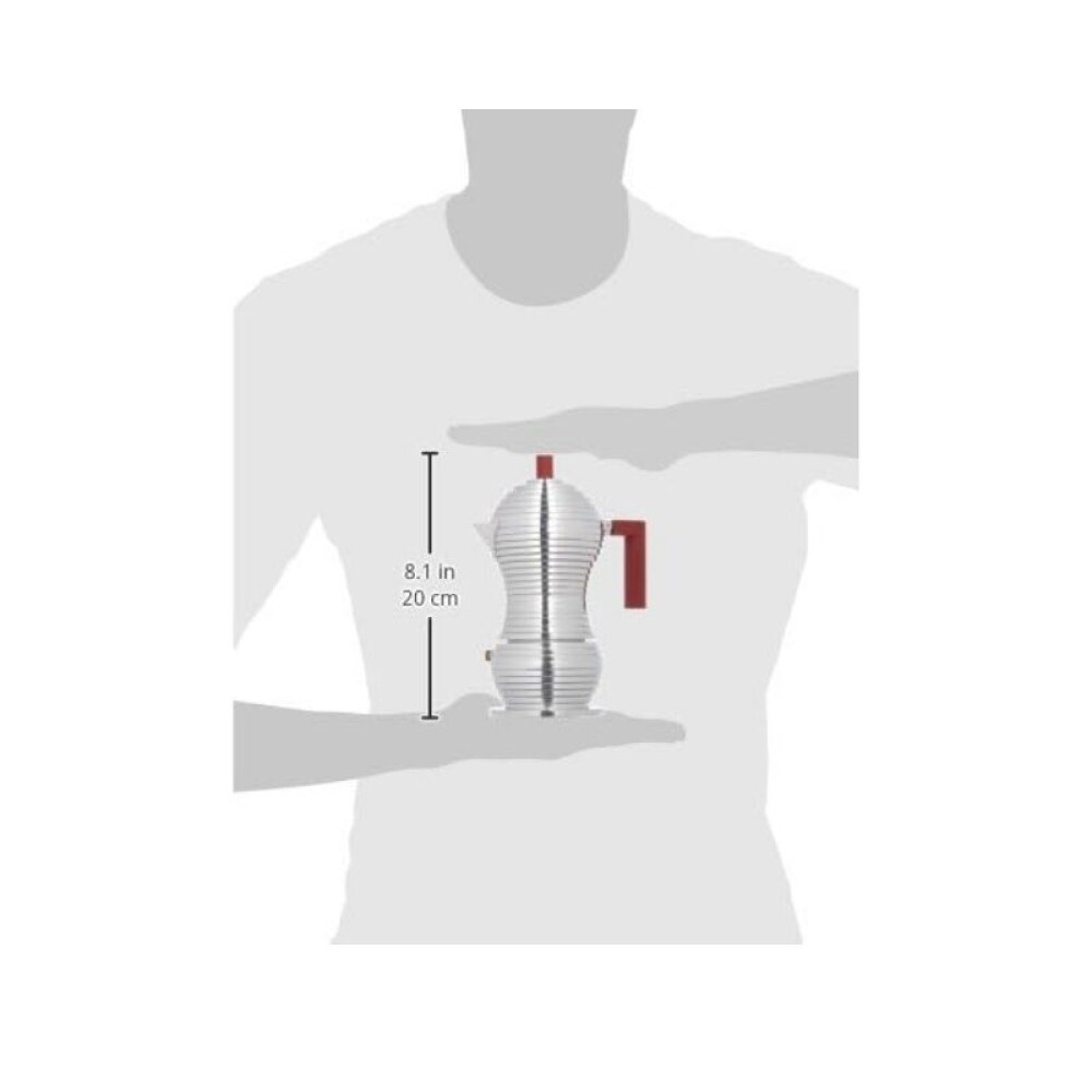 Alessi Cafetera de 3 tazas Alessi Cafetera de 3 tazas