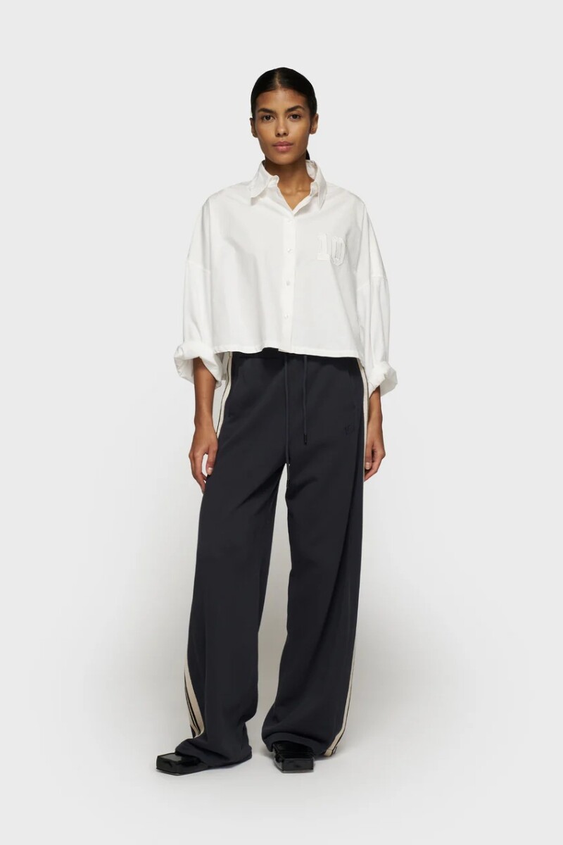 OVERSIZED CROPPED SHIRT Crudo