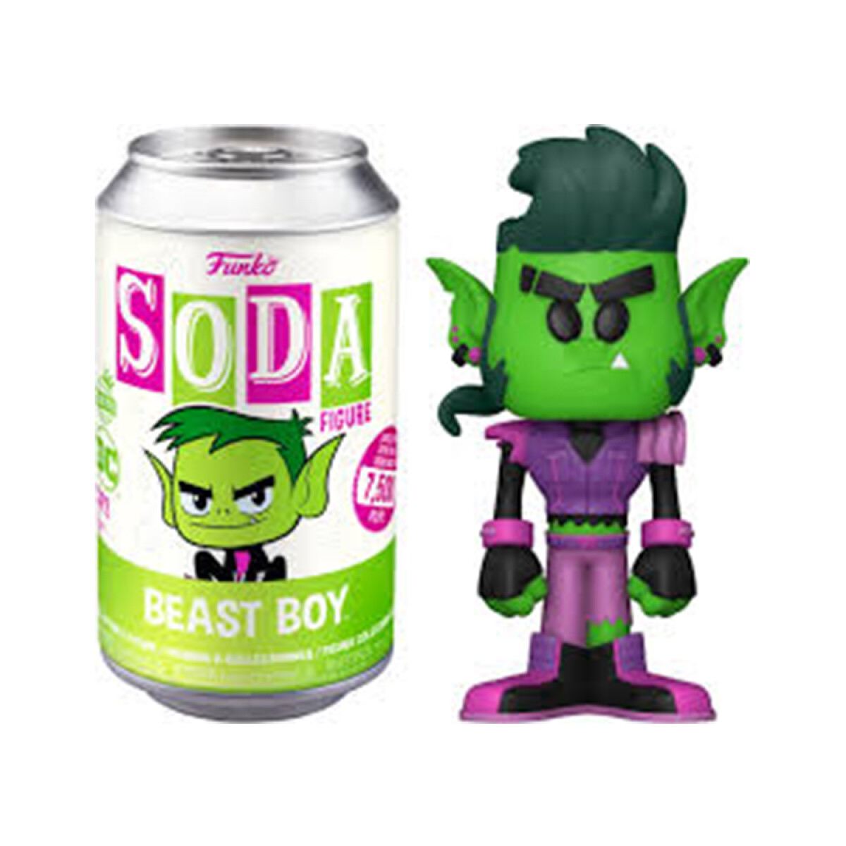 Beast Boy · Funko Soda Vynl 