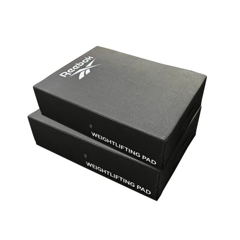 Almohadillas de Choque para levantamiento de pesas Reebok Negro