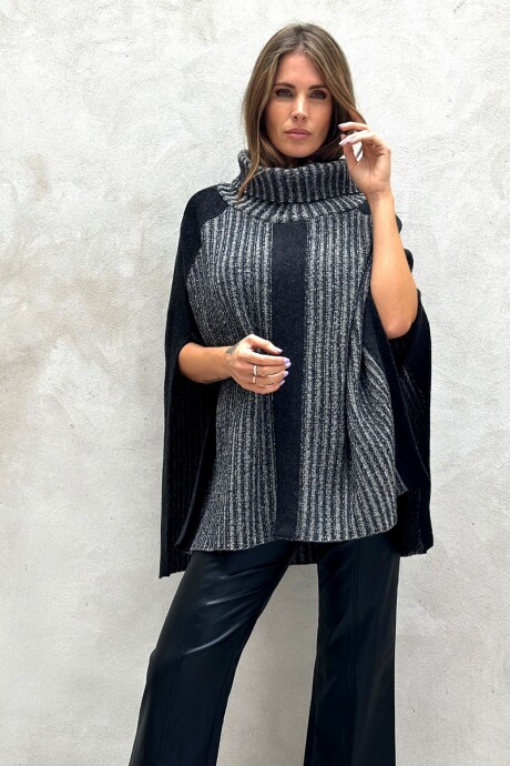 PONCHO QUINTINA NEGRO