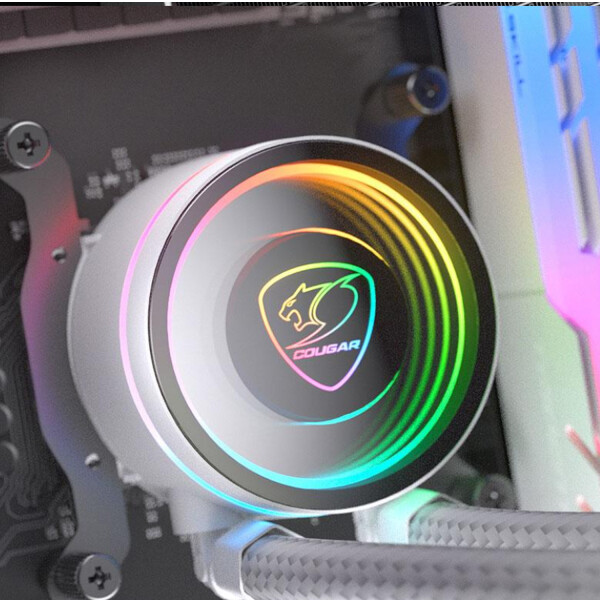Disipador Watercooling Ccougar Poseidon Elite 240 BLANCO