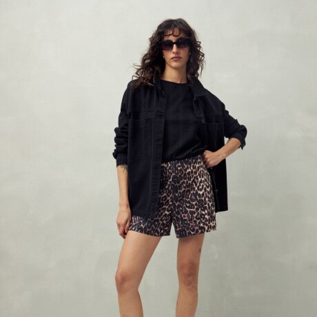 SHORT PARAMOUNT Animal Print