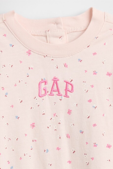 Enterito Logo Gap Bebé Barely Pink