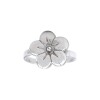 Anillo Flor-Plata 925-Piedra Zirconia-AN3758 conpiedra