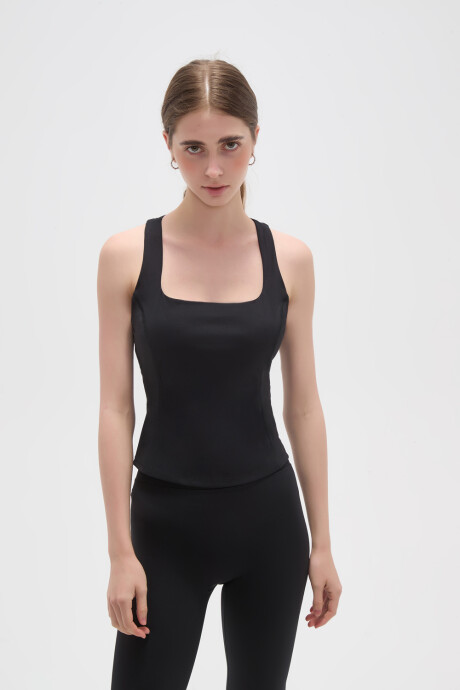 Musculosa Simosa Negro
