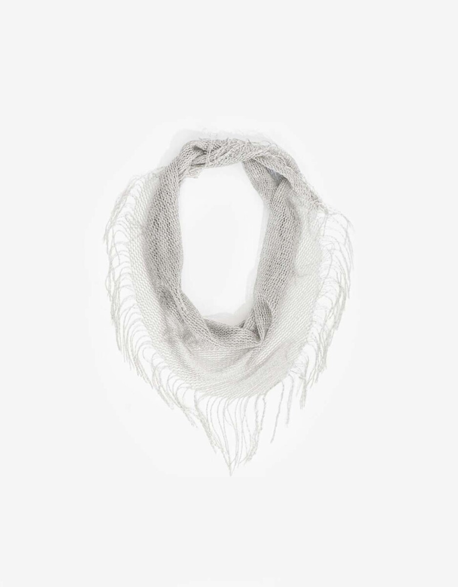 Pashmina De Red - Plateado 