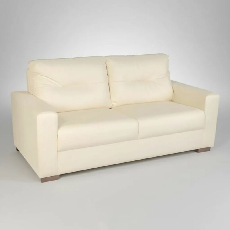 SOFA 3 CUERPOS - TAPIZADO PU MARFIL SOFA 3 CUERPOS - TAPIZADO PU MARFIL