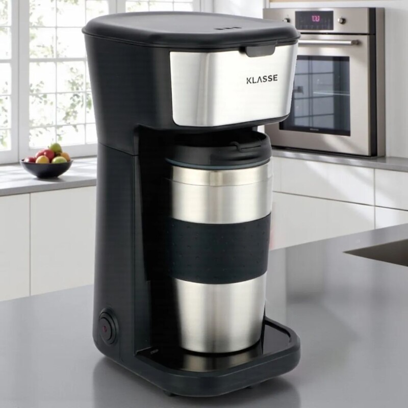 Cafetera Klasse con jarro térmico transportable | Color negro Cafetera Klasse con jarro térmico transportable | Color negro
