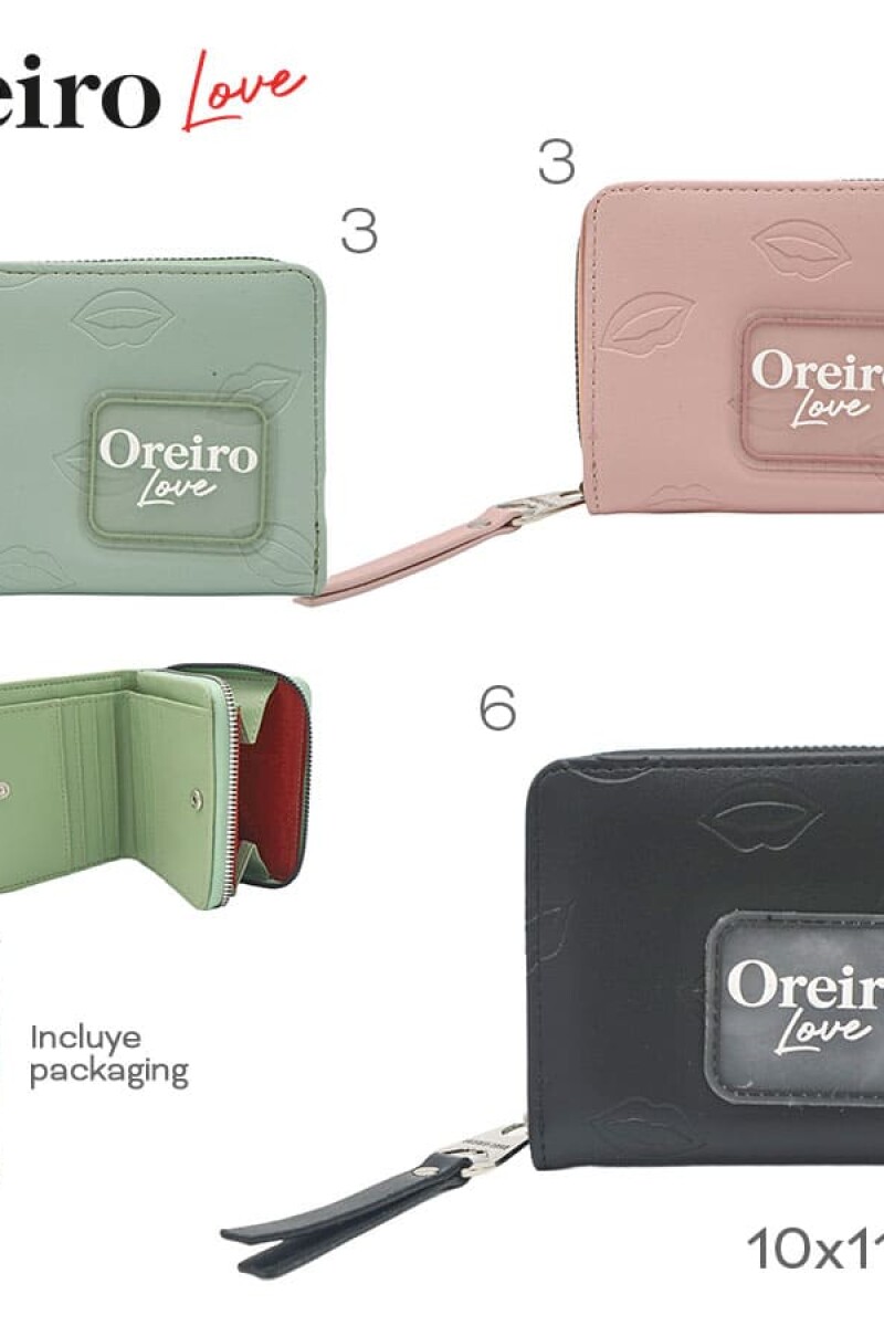 Billetera Las Oreiro Verde Aqua