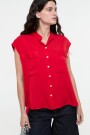 CAMISA SIN MANGAS Rojo