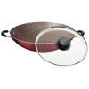 Wok 36 cms Con Tapa De Vidrio - Paris - 28545/736 Wok 36 cms Con Tapa De Vidrio - Paris - 28545/736