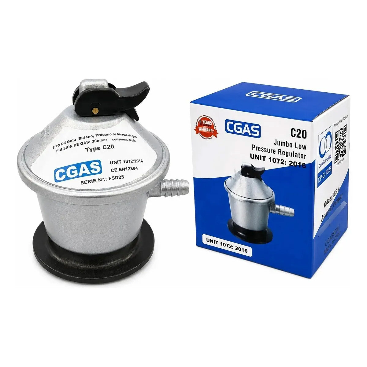 VALVULA PARA GARRAFA SUPERGAS C-GAS C20 