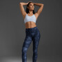 Aero Hi-Rise Compression Tights - Mujer Midnight/halogen Reflective