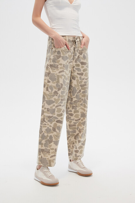 Pantalon Cavil Estampado 1