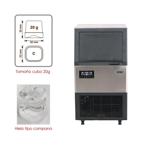 Máquina de hielo 50 kg / día Ventus Máquina de hielo 50 kg / día Ventus