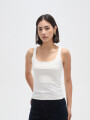 Musculosa Mintas Marfil / Off White