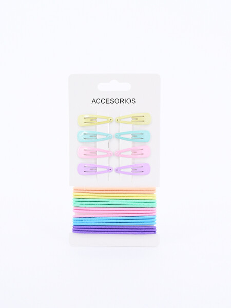 SAPITOS + COLEROS PACK X 24 MULTICOLOR
