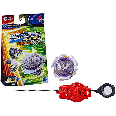 Beyblade Hypersphere Trompo + Lanzador Venom Hasbro Destruction Belfyre B7