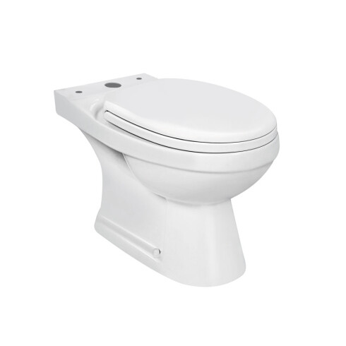 Inodoro Con Tapa Para Cisterna Mochila Aqualia Linea Baker Descarga A 25 Cms. 000