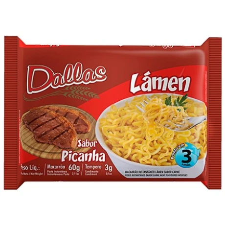 PASTA INSTANTANEA DALLAS 60G PICAÑA PASTA INSTANTANEA DALLAS 60G PICAÑA