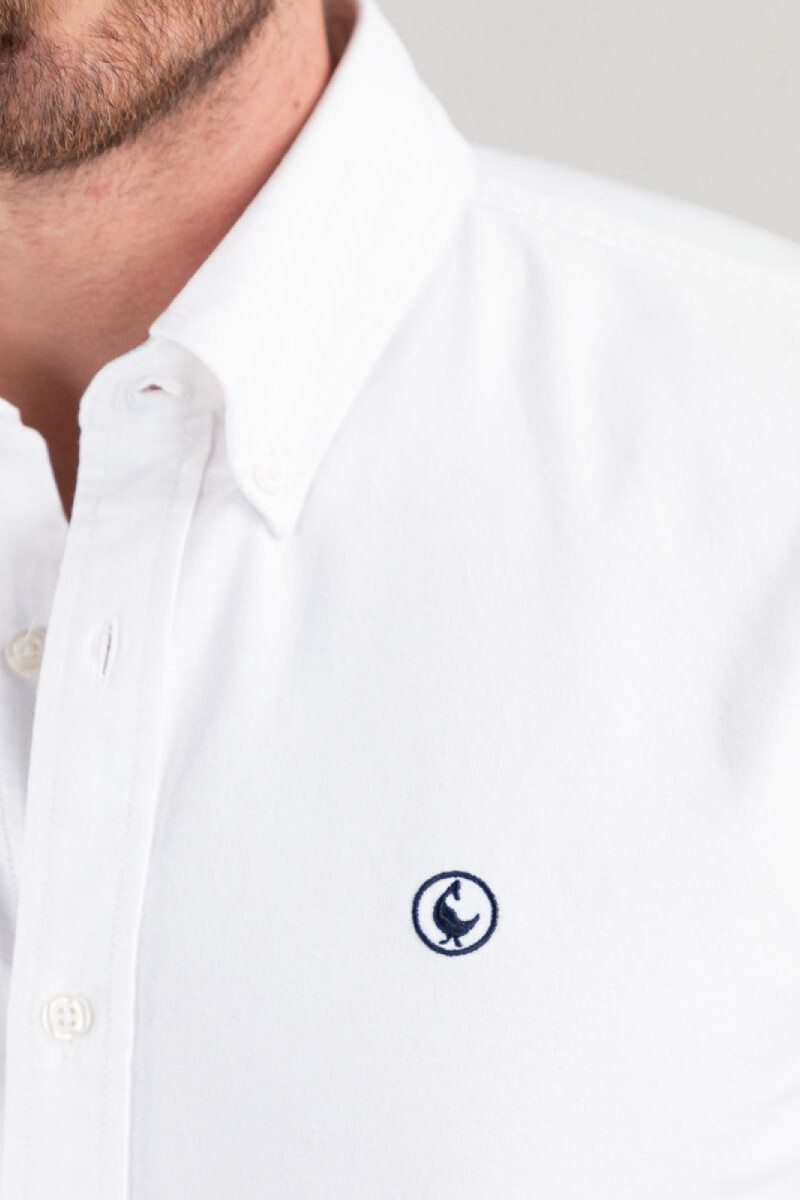 Camisa Oxford Blanca