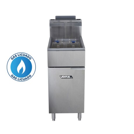 Fritador a gas natural inox 24 litros Fritador a gas natural inox 24 litros
