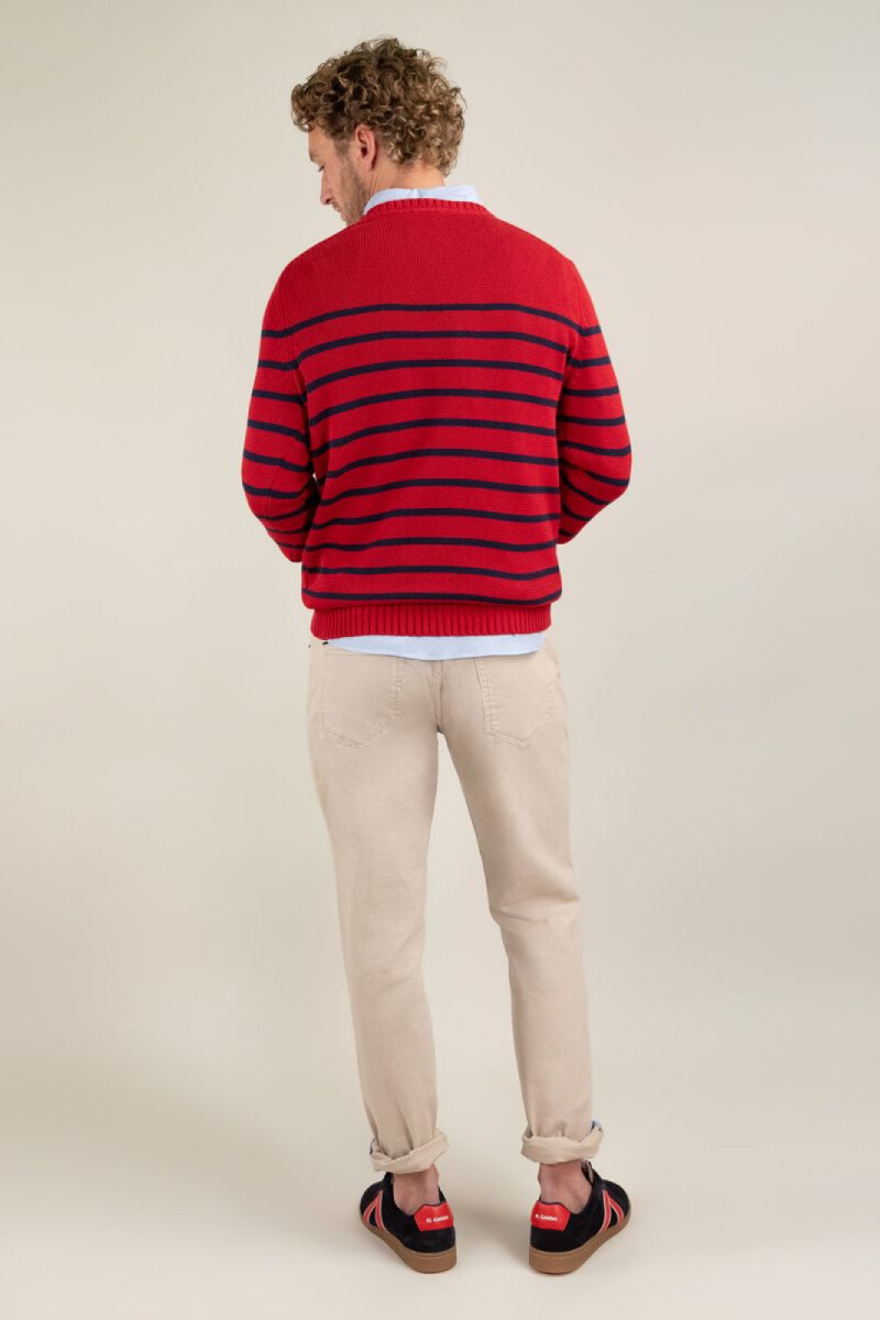 Pantalón 5 Bolsillos Beige