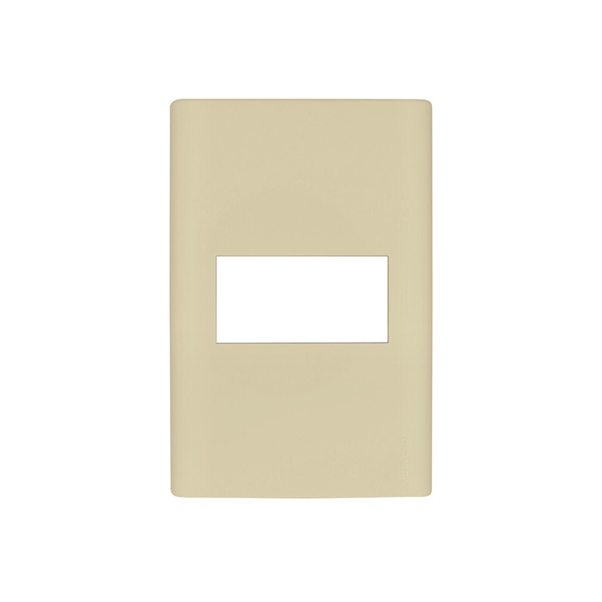 PLACA REGGIO UP C/BASTIDOR 1 MOD MARFIL 