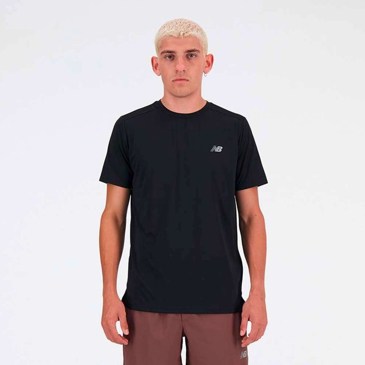 Remera Sport Essentials de Hombre - Negro 