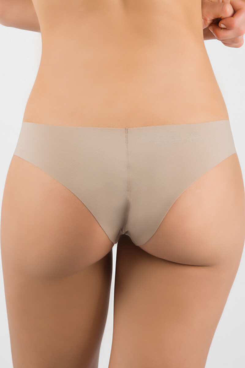 Bikini corte laser Beige