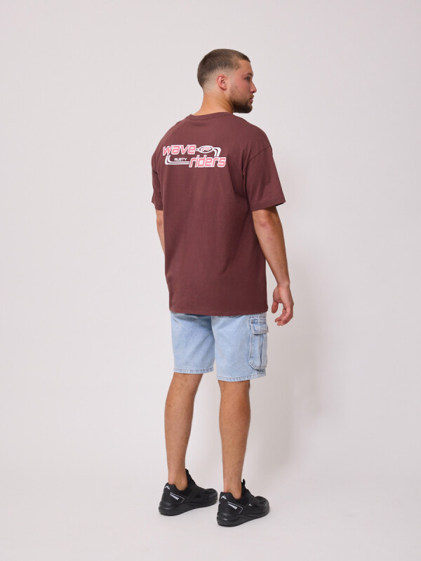 T-SHIRT KINES RUSTY Chocolate