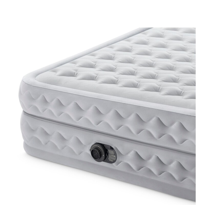 INTEX COLCHON DURA-BEAM DELUXE SUPREME AIR-FLOW CON BOMBA 2 PLAZAS QUEEN Intex Colchon Dura-beam Deluxe Supreme Air-flow Con Bomba 2 Plazas Queen