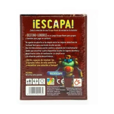 Escapa: El destino de Londres Escapa: El destino de Londres