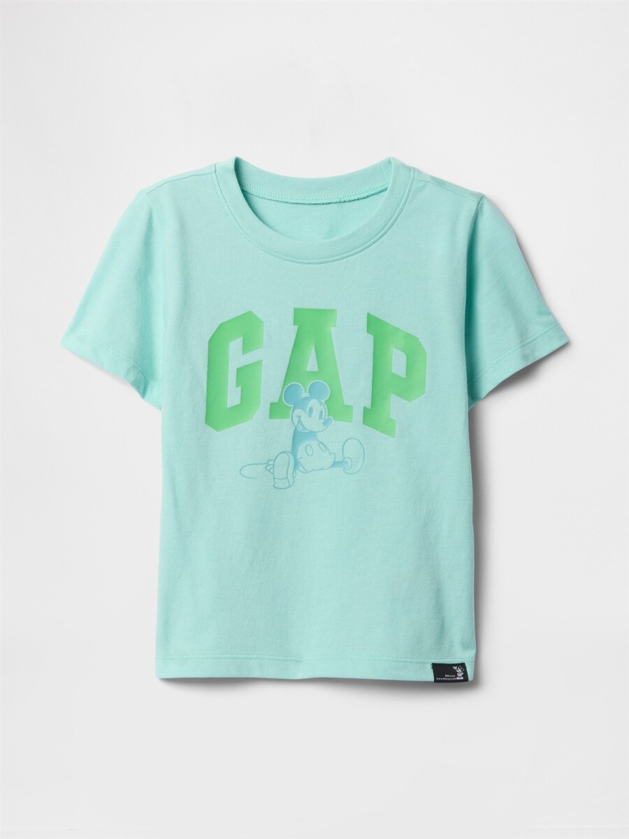 Remera Logo Gap Disney Toddler Niño - Surf Spray 