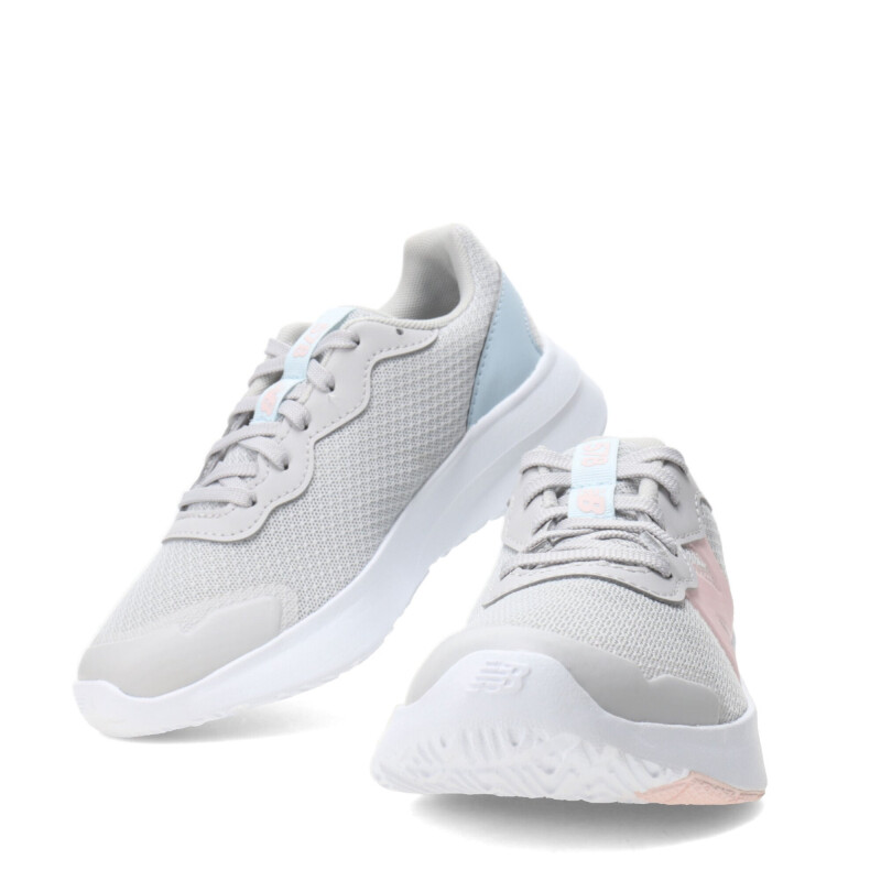 Championes Infantiles New Balance Perfomance Gris - Rosado - Celeste