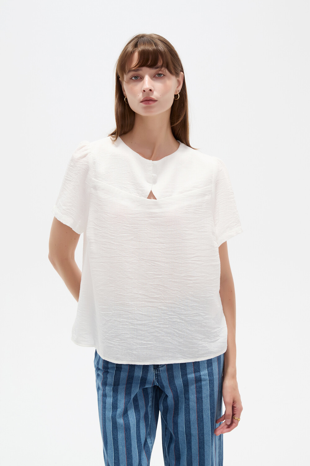 Blusa Torvan Marfil / Off White