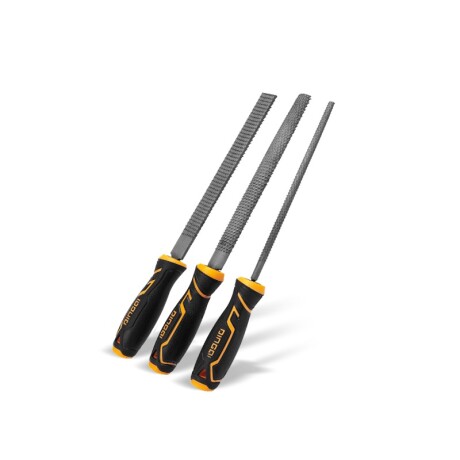 DINGQI JUEGO 3 ESCOFINAS MANGO TPR+PVC 8 PULGADAS Dingqi Juego 3 Escofinas Mango Tpr+pvc 8 Pulgadas