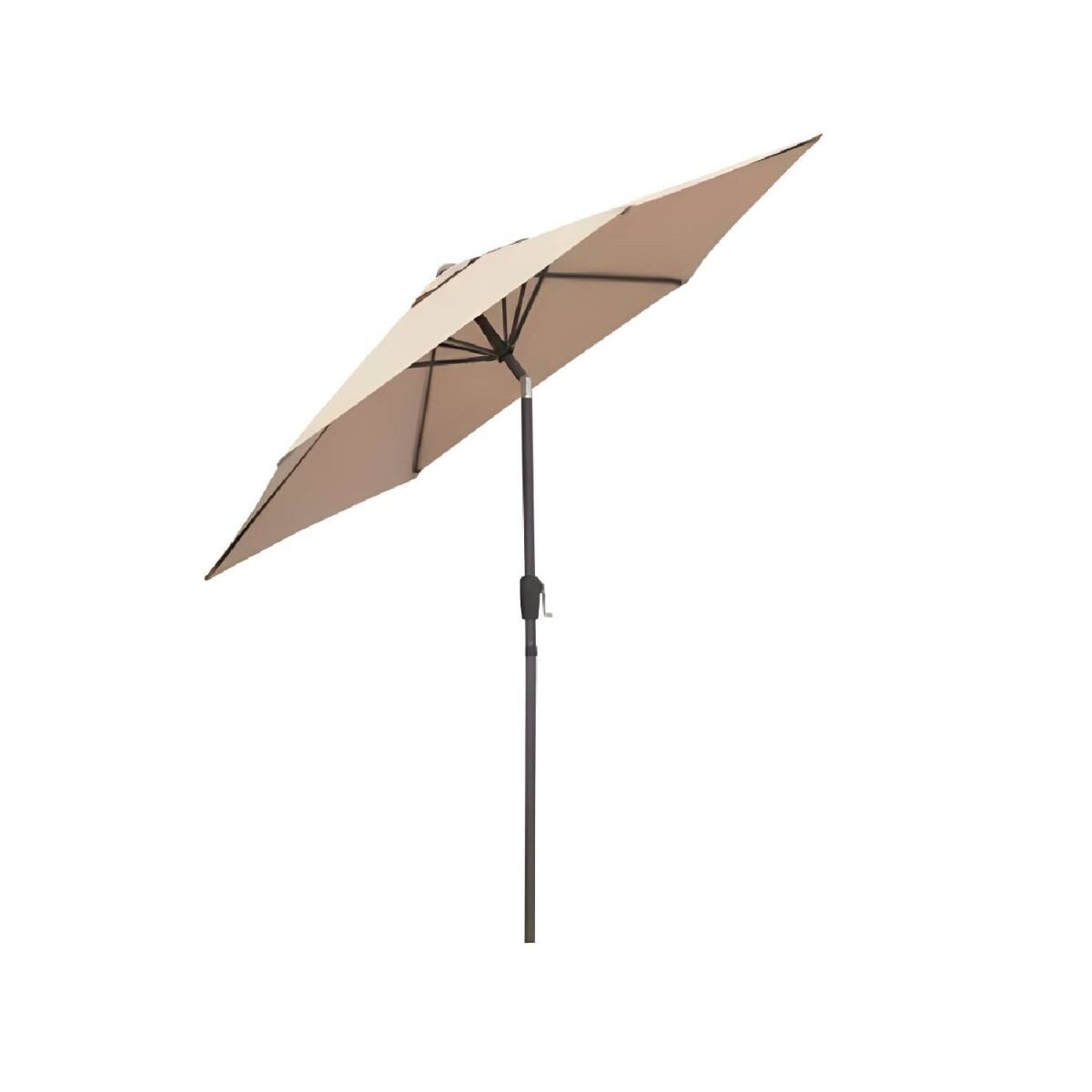 Sombrilla Just Home Collection 270 cm Taupe 