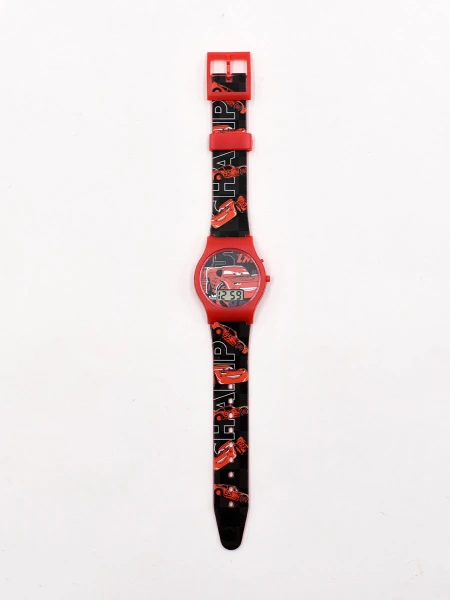 RELOJ INFANTIL CARS NEGRO